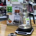 چای ساز مولر پرو مدل MP2288 ظرفیت ۱.۷ لیتر با کتری پیرکس