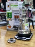 چای ساز مولر پرو مدل MP2288 ظرفیت ۱.۷ لیتر با کتری پیرکس