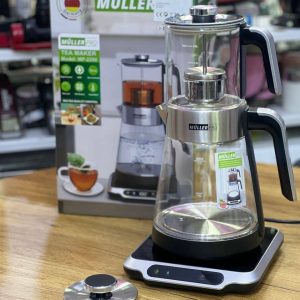 چای ساز مولر پرو مدل MP2288 ظرفیت ۱.۷ لیتر با کتری پیرکس